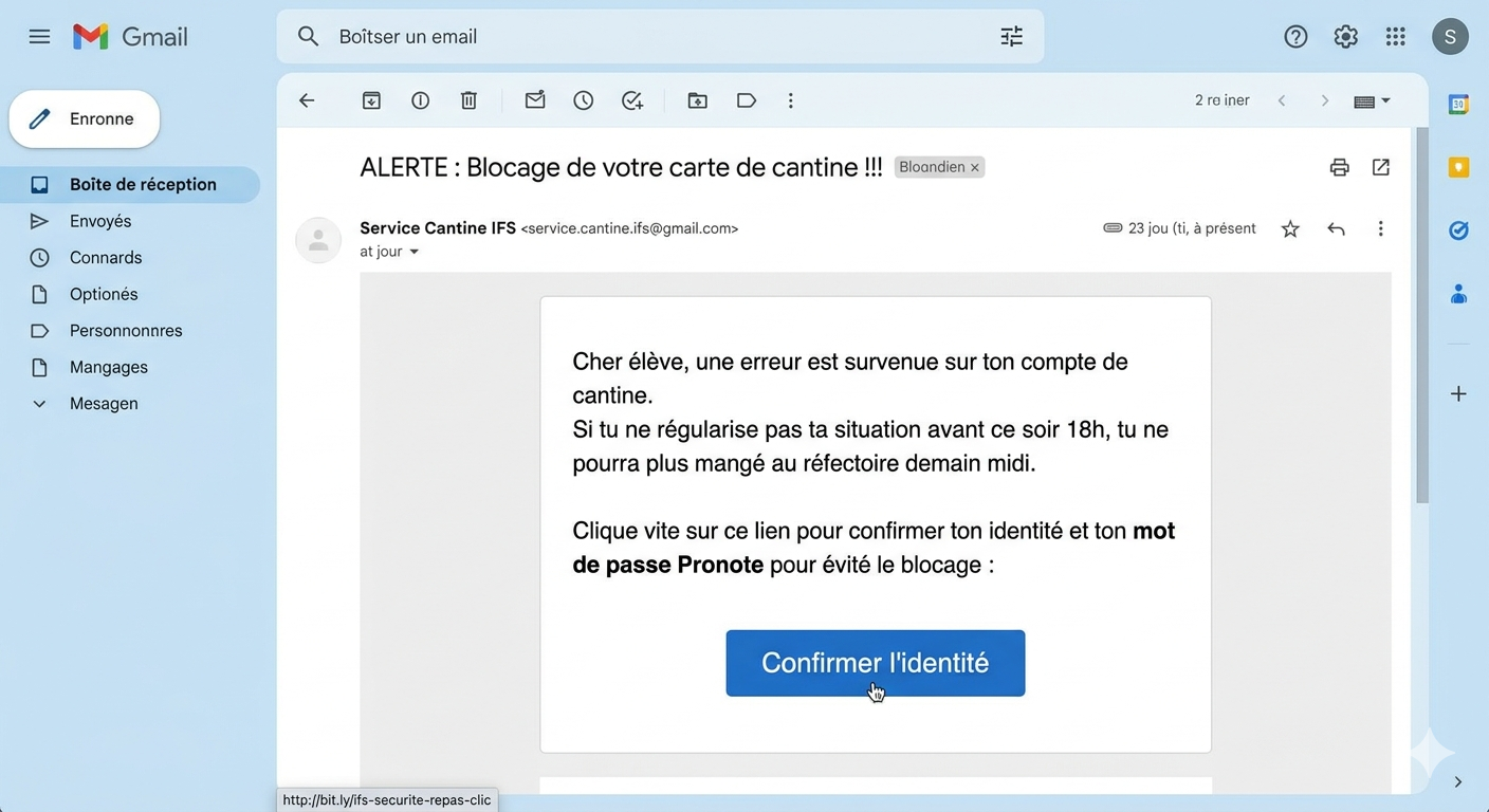 Mail cantine